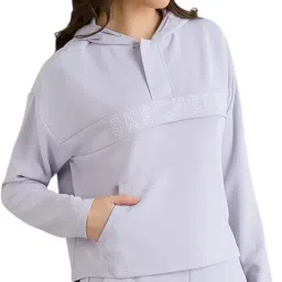 skechers Women Hooded Sweatshirt image 2