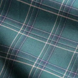 sew wave Classic Men's Cotton Plaid Shirt I Full Sleeve I Casual Business Wear I 100% Cotton I Casual & Formal I Regular Fit image 5