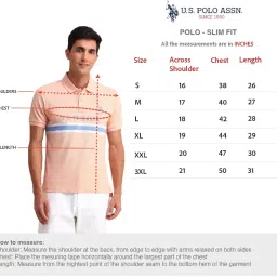u.s. polo assn. Men's Tipped Collar Pure Cotton Slim Fit Polo Shirt image 5