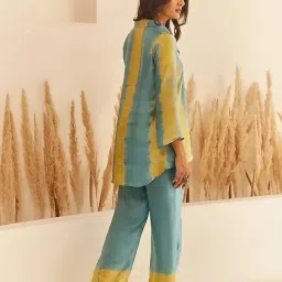 Women’s Muslin Co-ord Set – Stylish Printed Top-Pant Set-Maslin rama cordset-A1-P1 image 3