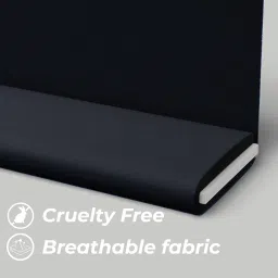 b bigreams - your comfort is our mission BIGREAMS Unstitched Black 17 OZ 100% Cotton Denim Fabric For Jeans/Dress, Trouser, Jeans,Jacket (Width : 60 Inches) - Heavy Denim Material image 2