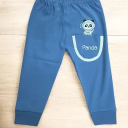 dingdong Boy's Cotton Full Sleeves Printed Sweatshirt with Joggers Set | Baby Boy Regular Fit Cotton Sweatshirt and Pyjamas Set image 3