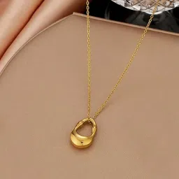 arpanjali Contemporary Pendant Necklace for Women & Girls | Trendy Minimal Jewellery Gift image 3