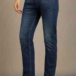 louis philippe Men Blue Mid Slim Fit Jeans image 1