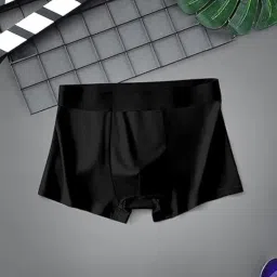 anticmart Men’s Anti-Bacterial Airsoft Trunk | Regular Fit Nylon Underwear | Breathable & Moisture-Wicking | Multicolor Pack of 3 image 1