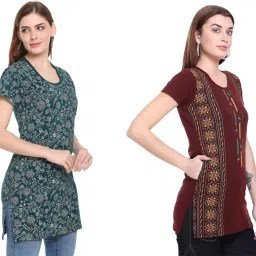 rysh Women's Printed Round Neck T-Shirt image 2