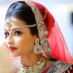 gemron jewel American Diamond Nose Ring for Women Bridal Nose Ring,Bridal Nath for Women Traditional Floral Design (Pack Of 1) image 2