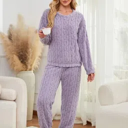 geifa Winter Thermal Set for Women – Full Sleeve Top & Bottom Suit image 3