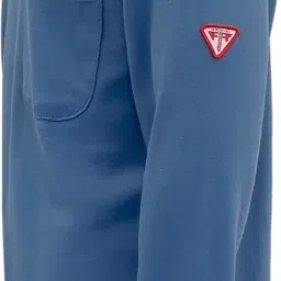 ticomela FR Shirts for Men Flame Resistant Shirt NFPA2112/CAT2 7oz Fire Retardant Men's Long Sleeve Henley Shirts, Blue, X-Large image 2