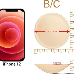 topbine 3 pairs Round Soft Bra Inserts Pads Removable Sport Bra Cups inserts Mastectomy Bra Inserts For Bikini Top Swimsuit image 1