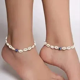 sheela traders Elegant Womens & Mens Ocean Evil Eye Bracelet | Adjustable Fashion Wristband, Stylish Jewelry Accessory for Casual & Formal Lightweight, Durable, Comfortable Fit image 4