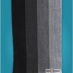 pick ur needs Premium Men's Warm And Stylish Woolen Muffler With Multicolour Stripes And Stylish Tussles Ends - 70 Inches * 11 Inches image 1