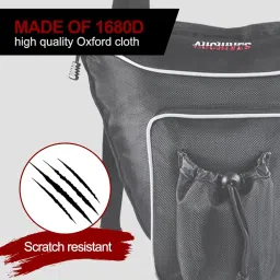 UTV Center Storage Bag UTV Cab Pack Center Seat Bag 1680D Durable High-Density More Storage Space Zipper Water-Proof Storage Bag Compatible with Polaris RZR XP 1000 Turbo S 900 570 800 1000 image 3