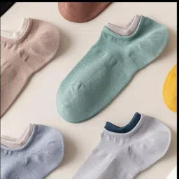 edensoul Unisex Ankle length Socks, Made With Durable,Breathable,Anti Odour Cotton, Suitable for all Season, Soft & Breathable, Daily Use For Men & Women (Multi colour,Pack of 8) image 5