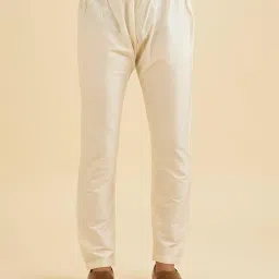 manyavar Men's Viscose Blend Jacquard Kurta Set (2pcs) image 4