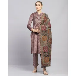 monte carlo Womens Multi Color Self Design Shawl image 1