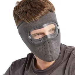 vedaxmi enterprise Unisex Full Winter Face Mask Windproof and Sun Protection Warm Eye Protection Screen Goggles Cycling and Bike Mask for Men and Women Mask Can Protect Ears (Multicolour 1pcs) image 2