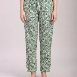 pink & pink Women's Cotton Button-Down Pajama Set – Long Sleeve Top & Full-Length Pants, Soft Breathable Sleepwear Set for Women image 5