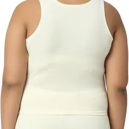 roopam Women Pure Wool Sleeveless Vest image 1