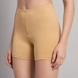 bodyfigure Women's Workout Yoga Athletic Running Dance Gym Shorts High Waist Cheerleader Volleyball Short Pants Skin image 2