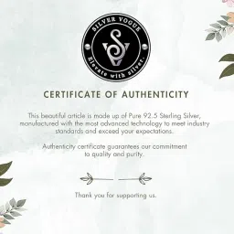 silver vogue enterprises Leaf Sparkle Design Pure Silver Toe Rings for Women, 3 g, 925 Sterling Silver Adjustable Bichiya, Elegant Leaf Jewelry image 4