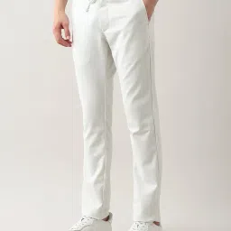 arrow sports Men's Mid Rise Twill Trousers image 2