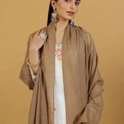 la vastraa Woolen Solid Shawl image 2