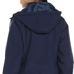 qube by fort collins Women's Polyester Regular Lightweight Jacket with Detachable Hood Stylish, Comfortable & Perfect for Everyday Wear image 1