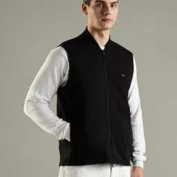 tommy hilfiger Solid Regular Fit Cotton Jacket image 5