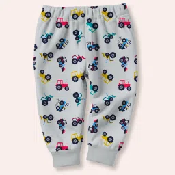 minicult Cotton Pajama Pants with All Over Print for Boys and Girls (Multicolor Designs)(Pack of 5) image 3