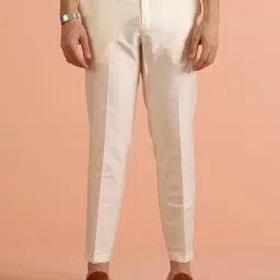 kisah Cotton Blend Kurta Jacket Trouser Set for Men | Nehru Jacket Waistcoat Kurta Set with Trousers | Mens Ethnic Collections-KA-0978-5471-T301 image 1