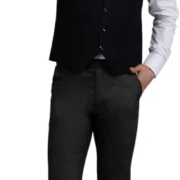 apkr Men's Solid Waistcoat image 5