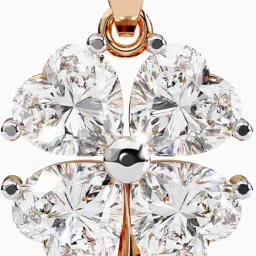valanova Sterling Silver & Certified Lab Grown Diamond 0.64cts | Pendants For Women/Girls | Stylish & Elegant | VSP0014 image 1