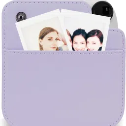 STELA Camera Case Bag with Pocket Compatible with Fujifilm Instant Mini 12 (Lilac Purple) image 4
