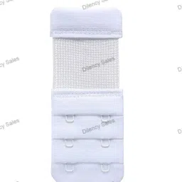 dilency sales Bra With Elastic Hook Extender- 2 & 3 Hooks Combo for Women/Girls (Free Size) image 1