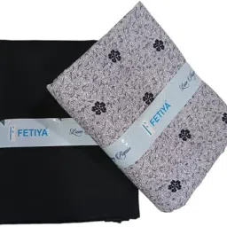 fetiya Shirt & Trouser Fabric in velveta Box Packing (Shirt-2.35 m, Pant-1.25 m) image 1