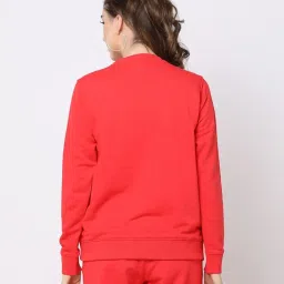 GAP Women’s Regular Fit Solid Full Sleeves Round Neck Sweatshirt image 2