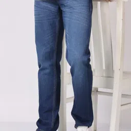 london hills Men's Regular Fit Mid Rise Denim Jeans image 5