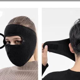 vedaxmi enterprise Unisex Full Winter Face Mask Windproof and Sun Protection Warm Eye Protection Screen Goggles Cycling and Bike Mask for Men and Women Mask Can Protect Ears (Multicolour 1pcs) image 5