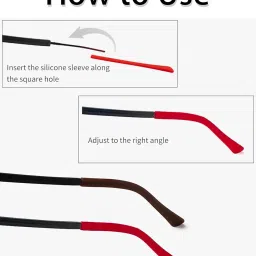 chuppinz 12 Pairs Specs Holder Strap, Flat Hole Silicone Eyeglass Ear Grips, Anti-Slip Spectacle Holder for Sports and Outdoor Activities (multicolored) image 3