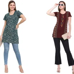 rysh Women's Printed Round Neck T-Shirt image 5