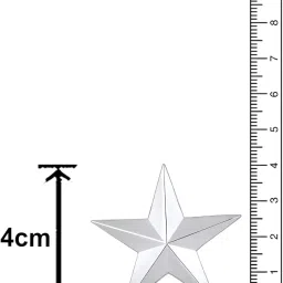 mahi Shining Combo of 6 Star Lapel Pins Badges with for Men (PACO1105765GPR) image 4