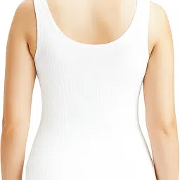 bodycare Women's Round Neck Sleeveless Slim Fit Thermal Top Pack Of 1 image 2