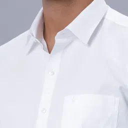 ramraj cotton full sleeve shirt with gold jari 1/2 inch border dhoti for men image 2