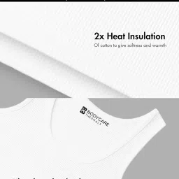 bodycare Women's Round Neck Sleeveless Slim Fit Thermal Top Pack Of 1 image 5