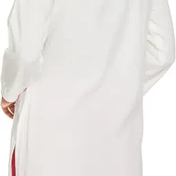 amazon brand - myx Women's Embroidered Straight Fit Kurta | Available in Plus Size image 1