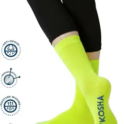 kosha Women's Classic Merino Wool Socks for -20°C to 5°C | Luxurious Warmth, Moisture-Wicking | Versatile Use & Engineered for Sub-Zero Temperatures image 2