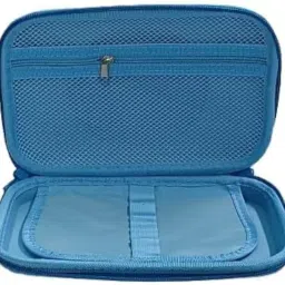 khodiyar enterprise Cute Pencil Case for Boys Large Capacity Hardtop Football Pencil Box with Compartment for Kids Cool School Supplies Organizer Bag image 5