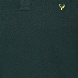 allen solly Men's Solid Regular Fit Polo image 3