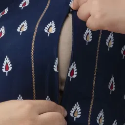 swarnkar creation Easy Breast Feeding | Breast Feeding Kurti Western Dress with Zippers for Nursing Pre and Post Pregnancy | Pregnant Lady Dress |Pre & Post Maternity/ image 1